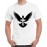Caseria Men's Cotton Graphic Printed Half Sleeve T-Shirt - Bird Cross