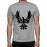 Men's Cotton Graphic Printed Half Sleeve T-Shirt - Bird Of Eagle