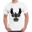Caseria Men's Cotton Graphic Printed Half Sleeve T-Shirt - Bird Of Eagle