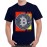 Men's Cotton Graphic Printed Half Sleeve T-Shirt - Bitcoin Digital