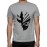 Men's Cotton Graphic Printed Half Sleeve T-Shirt - Bleach Ichigo Hollow Mask