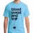 Caseria Men's Cotton Graphic Printed Half Sleeve T-Shirt - Blood Sweat And Tea