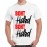 Caseria Men's Cotton Graphic Printed Half Sleeve T-Shirt - Boht Hard