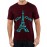 Caseria Men's Cotton Graphic Printed Half Sleeve T-Shirt - Bonjour Paris