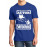 Caseria Men's Cotton Graphic Printed Half Sleeve T-Shirt - Born To Actor