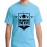 Caseria Men's Cotton Graphic Printed Half Sleeve T-Shirt - Born To Fly