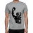 Men's Cotton Graphic Printed Half Sleeve T-Shirt - Boxing
