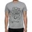 Men's Cotton Graphic Printed Half Sleeve T-Shirt - Brain Freeze
