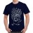 Caseria Men's Cotton Graphic Printed Half Sleeve T-Shirt - Brain Freeze