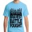 Caseria Men's Cotton Graphic Printed Half Sleeve T-Shirt - Bravest Battle Fought
