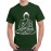 Men's Cotton Graphic Printed Half Sleeve T-Shirt - Buddha
