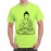 Men's Cotton Graphic Printed Half Sleeve T-Shirt - Buddha
