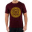 Men's Cotton Graphic Printed Half Sleeve T-Shirt - Buddhist Mandala