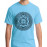 Caseria Men's Cotton Graphic Printed Half Sleeve T-Shirt - Buddhist Mandala