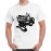 Caseria Men's Cotton Graphic Printed Half Sleeve T-Shirt - Bult