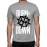 Caseria Men's Cotton Graphic Printed Half Sleeve T-Shirt - Burn It Down