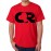 Caseria Men's Cotton Graphic Printed Half Sleeve T-Shirt - C Ronaldo 7