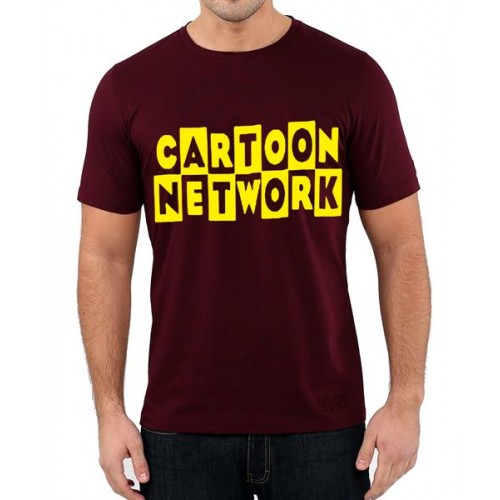 Men's Cotton Graphic Printed Half Sleeve T-Shirt - Cartoon Network