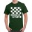 Men's Cotton Graphic Printed Half Sleeve T-Shirt - Check Mate