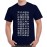 Caseria Men's Cotton Graphic Printed Half Sleeve T-Shirt - Chinese Language Doodle