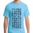 Men's Cotton Graphic Printed Half Sleeve T-Shirt - Chinese Language Doodle