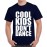 Caseria Men's Cotton Graphic Printed Half Sleeve T-Shirt - Cool Kids Don't Dance