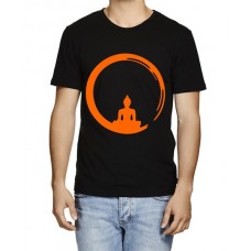 Enso Zen Circle of Enlightenment, Buddha Graphic Printed T-shirt