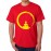 Men's Cotton Graphic Printed Half Sleeve T-Shirt - Cricle Buddha