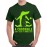 Caseria Men's Cotton Graphic Printed Half Sleeve T-Shirt - Crocodile Stick