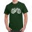 Men's Cotton Graphic Printed Half Sleeve T-Shirt - Cycle Forest