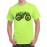 Men's Cotton Graphic Printed Half Sleeve T-Shirt - Cycle Forest