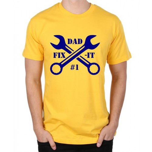 Dad Fix It Graphic Printed T-shirt
