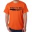 Caseria Men's Cotton Graphic Printed Half Sleeve T-Shirt - Dad To Be