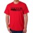 Caseria Men's Cotton Graphic Printed Half Sleeve T-Shirt - Dad To Be