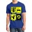 Caseria Men's Cotton Graphic Printed Half Sleeve T-Shirt - Daily Routine