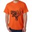 Caseria Men's Cotton Graphic Printed Half Sleeve T-Shirt - Deer Forest