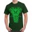 Men's Cotton Graphic Printed Half Sleeve T-Shirt - Designer Elephant