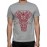 Caseria Men's Cotton Graphic Printed Half Sleeve T-Shirt - Designer Elephant