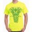 Caseria Men's Cotton Graphic Printed Half Sleeve T-Shirt - Designer Elephant