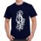 Men's Cotton Graphic Printed Half Sleeve T-Shirt - Dev Om