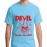Devil Under Control Graphic Printed T-shirt