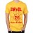 Caseria Men's Cotton Graphic Printed Half Sleeve T-Shirt - Devil Under Control