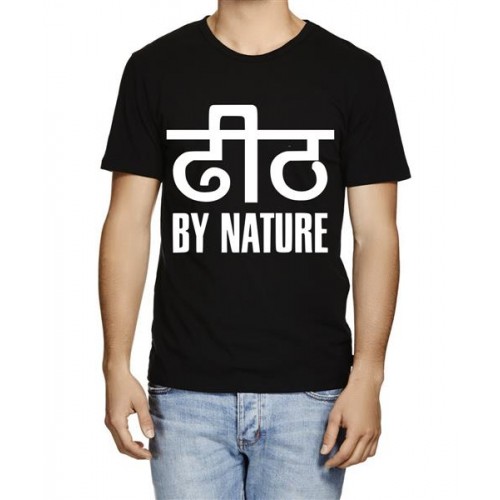 Caseria Men's Cotton Graphic Printed Half Sleeve T-Shirt - Dheeth By Nature