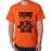 Men's Cotton Graphic Printed Half Sleeve T-Shirt - DID I ROLL MY EYES