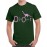 Men's Cotton Graphic Printed Half Sleeve T-Shirt - Dinosaur