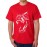Men's Cotton Graphic Printed Half Sleeve T-Shirt - Dinosaur Face