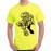 Caseria Men's Cotton Graphic Printed Half Sleeve T-Shirt - Dinosaur Mechanical