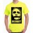 Caseria Men's Cotton Graphic Printed Half Sleeve T-Shirt - Disobey
