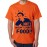 Men's Cotton Graphic Printed Half Sleeve T-Shirt - Doesn't Share Food