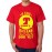 Caseria Men's Cotton Graphic Printed Half Sleeve T-Shirt - Dog Clean Tshirt